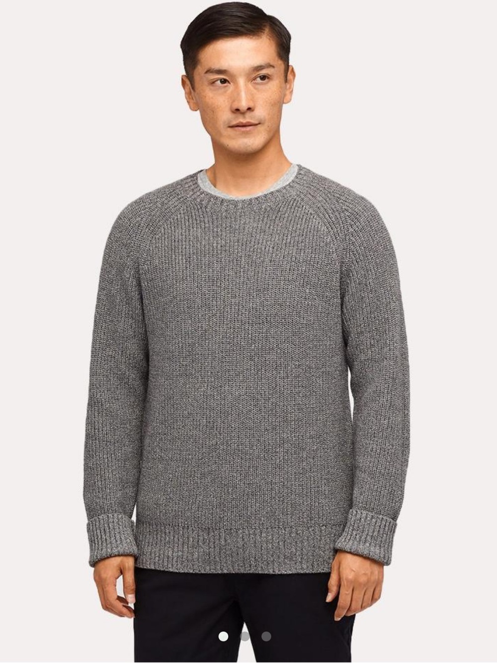 Bonobos Cotton Cashmere Marled Knit Sweater Size XL
